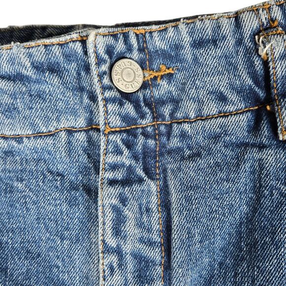 Vintage Guess Jeans Womens 6 Pleated Tapered High Rise Made USA 80s Cotton Denim - Picture 4 of 11